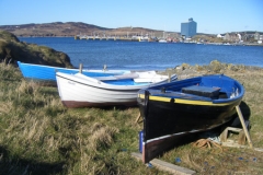 Port Ellen - old rowing boats
